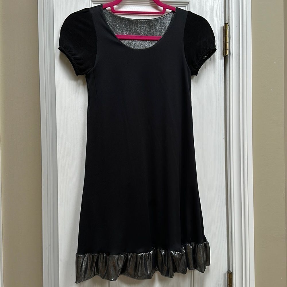 Reversible adorable silver/black dress
